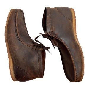 CLARKS | Wallabee Boot Beeswax Brown